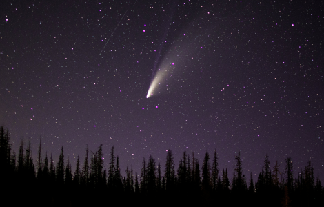 spiritual meaning of seeing a comet