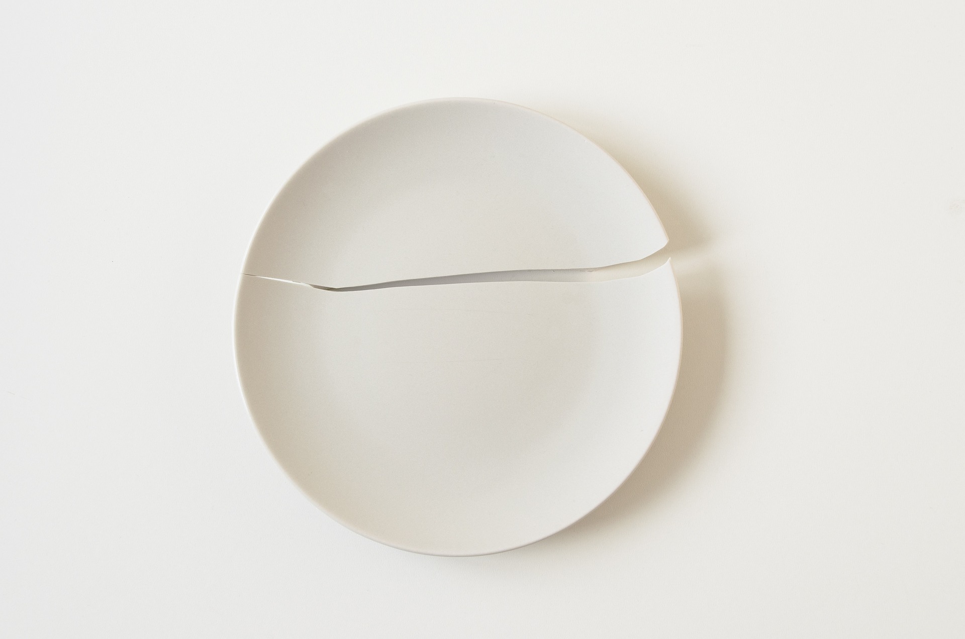 spiritual meaning of a broken plate