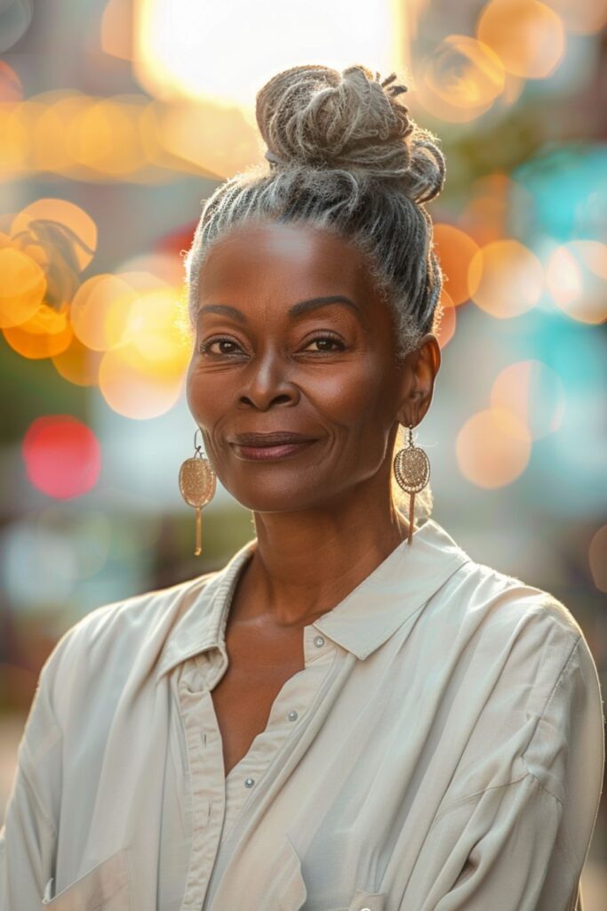 Ponytails For Black Women Over 50