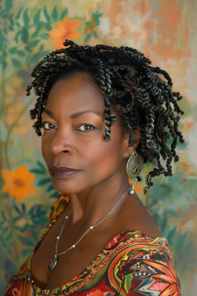 Black Women Over 50 Natural Hairstyles