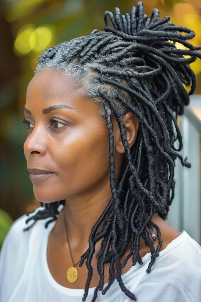 Black Women Over 50 Natural Hairstyles