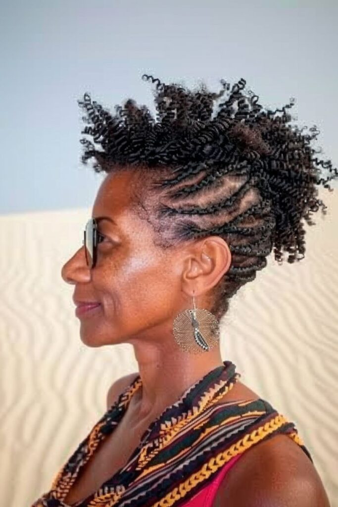 Black Women Over 50 Natural Hairstyles