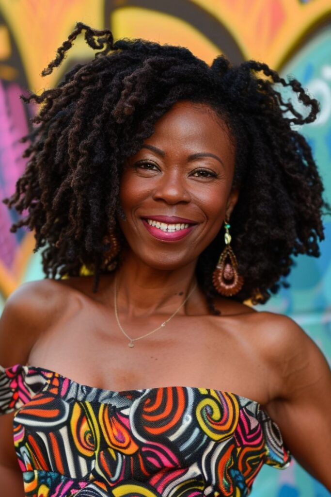 Black Women Over 50 Natural Hairstyles