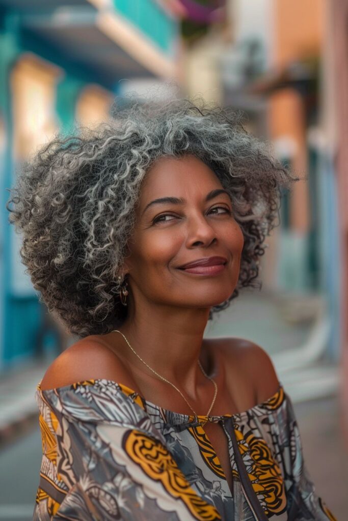 Black Women Over 50 Natural Hairstyles