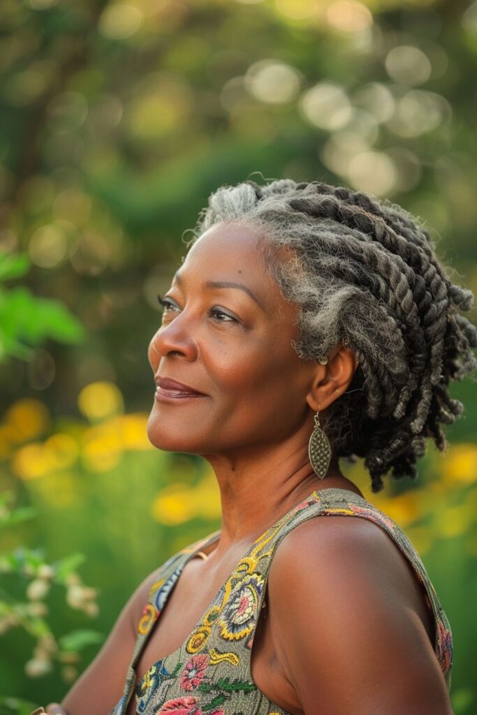 Black Women Over 50 Natural Hairstyles