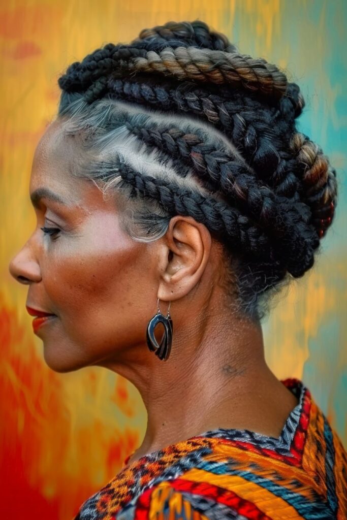 black women over 50 natural hairstyles